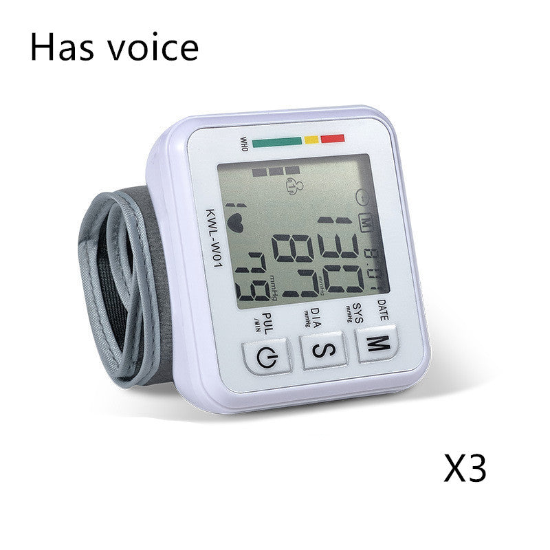 Medical Digital Wrist Blood Pressure Monitor