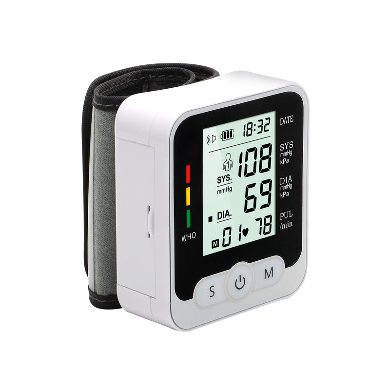 Medical Digital Wrist Blood Pressure Monitor