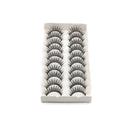 Thick and long false eyelashes