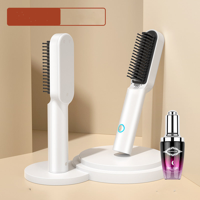 USB Portable Hot Air Comb Rechargeable