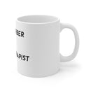 Mug 11oz My Barber Is My Therapist