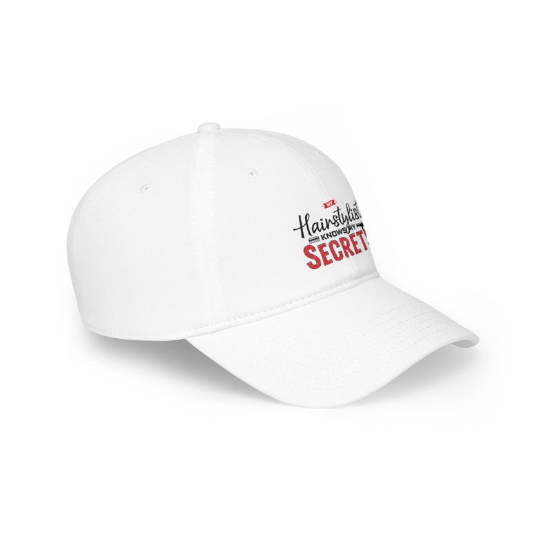 Low Profile Baseball Cap with large print